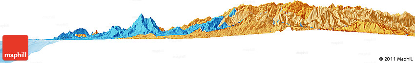 Political Horizon Map of Santa Maria