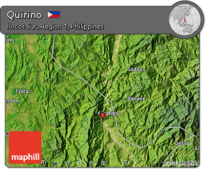 Satellite Map of Quirino