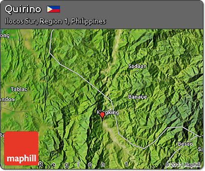 Satellite Map of Quirino