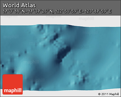 Satellite 3D Map of the Area around 17° 20' 20" N, 123° 19' 29" E