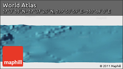 Satellite Panoramic Map of the Area around 17° 20' 20" N, 140° 19' 29" E