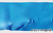 Physical 3D Map of the area around 17° 20' 20" N, 174° 10' 30" W