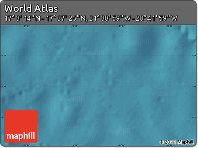 Satellite Map of the Area around 17° 20' 20" N, 21° 10' 29" W