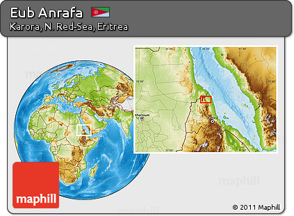 Physical Location Map of Eub Anrafa