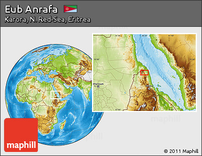 Physical Location Map of Eub Anrafa