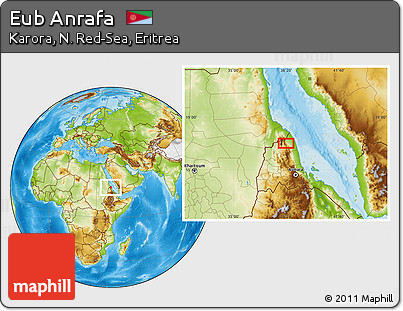 Physical Location Map of Eub Anrafa