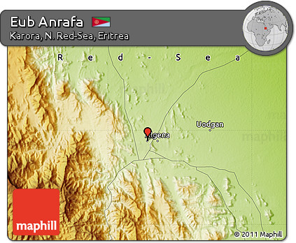 Physical Map of Eub Anrafa