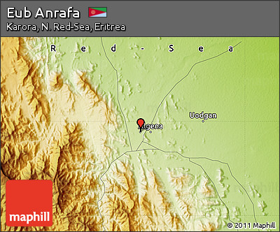 Physical Map of Eub Anrafa