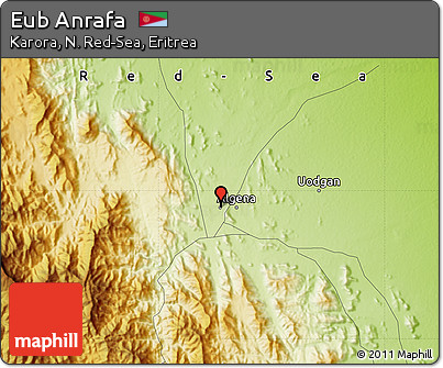 Physical Map of Eub Anrafa
