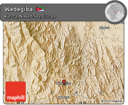 Satellite Map of Wedegiba