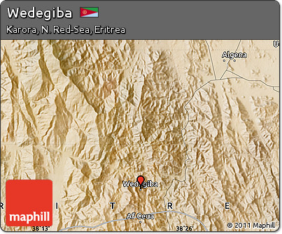 Satellite Map of Wedegiba