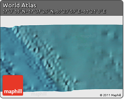 Satellite 3D Map of the Area around 17° 20' 20" N, 40° 52' 30" E
