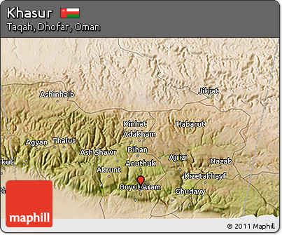 Satellite 3D Map of Khasur