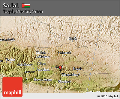 Satellite 3D Map of Sailal
