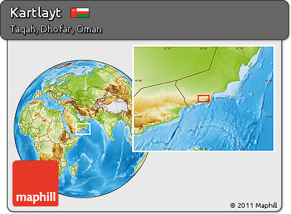 Physical Location Map of Kartlayt