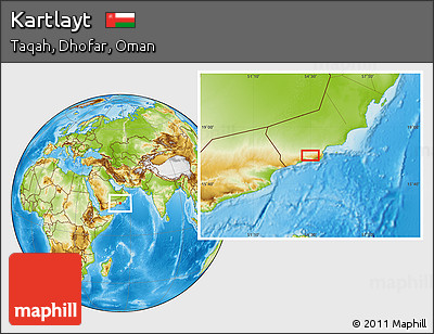 Physical Location Map of Kartlayt