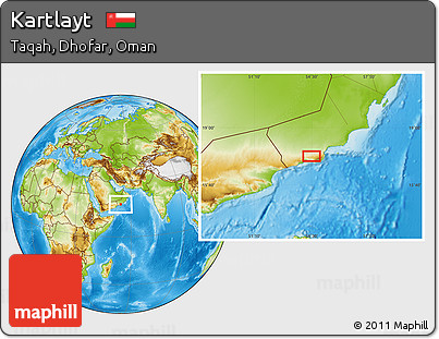 Physical Location Map of Kartlayt