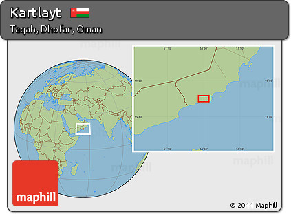 Savanna Style Location Map of Kartlayt