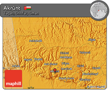 Political Map of Akrūnt