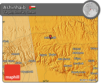 Political Map of Ashinhaib
