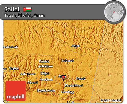 Political Map of Sailal