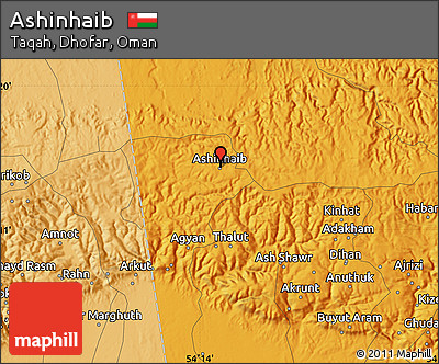 Political Map of Ashinhaib