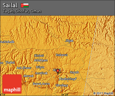 Political Map of Sailal