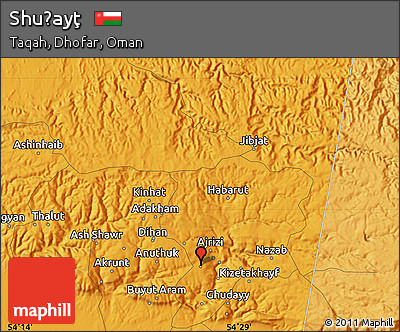Political Map of Shuḩayţ