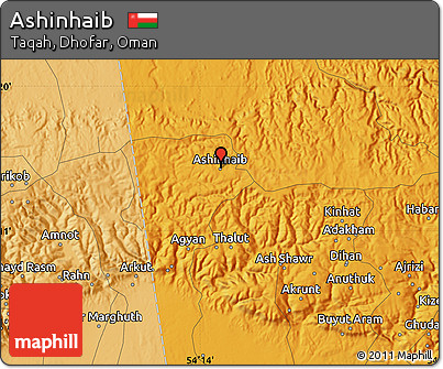 Political Map of Ashinhaib