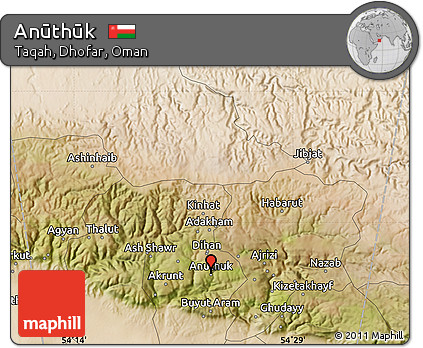 Satellite Map of Anūthūk