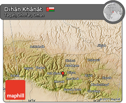 Satellite Map of Dihān Khānāt