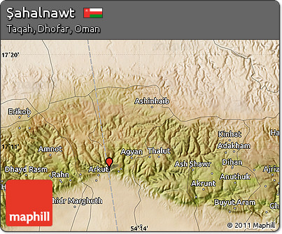 Satellite Map of Şahalnawt