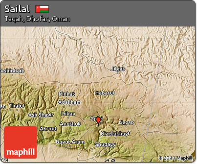 Satellite Map of Sailal