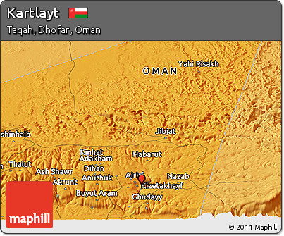 Political Panoramic Map of Kartlayt