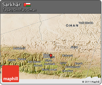 Satellite Panoramic Map of Sarkhār