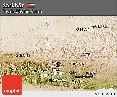 Satellite Panoramic Map of Sarkhār