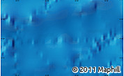 Physical Map of the area around 17° 20' 20" N, 55° 10' 29" W