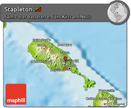 Physical 3D Map of Stapleton