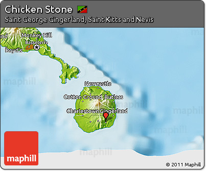 Physical 3D Map of Chicken Stone