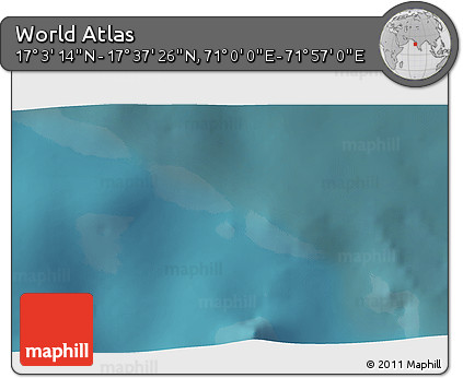 Satellite 3D Map of the Area around 17° 20' 20" N, 71° 28' 29" E