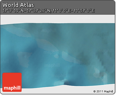 Satellite 3D Map of the Area around 17° 20' 20" N, 71° 28' 29" E