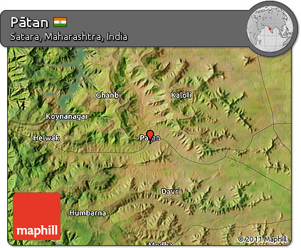 Satellite Map of Pātan