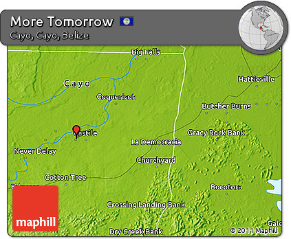 Physical 3D Map of More Tomorrow