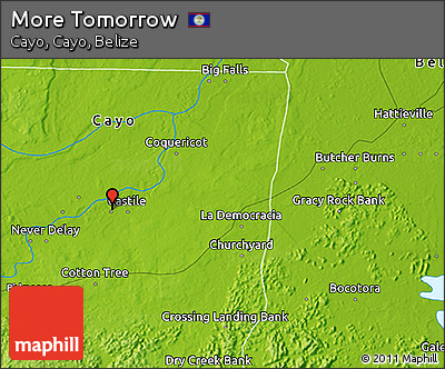Physical 3D Map of More Tomorrow