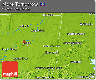 Physical 3D Map of More Tomorrow