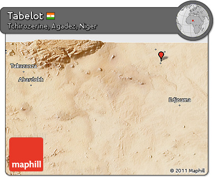 Satellite 3D Map of Tabelot