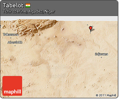 Satellite 3D Map of Tabelot