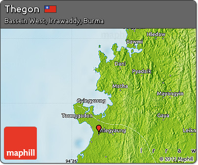 Physical Map of Thegon