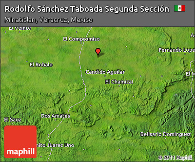 Satellite Map of Rodolfo Sánchez Taboada Segunda Sección