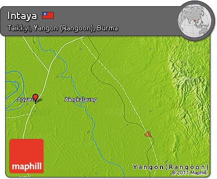 Physical 3D Map of Intaya